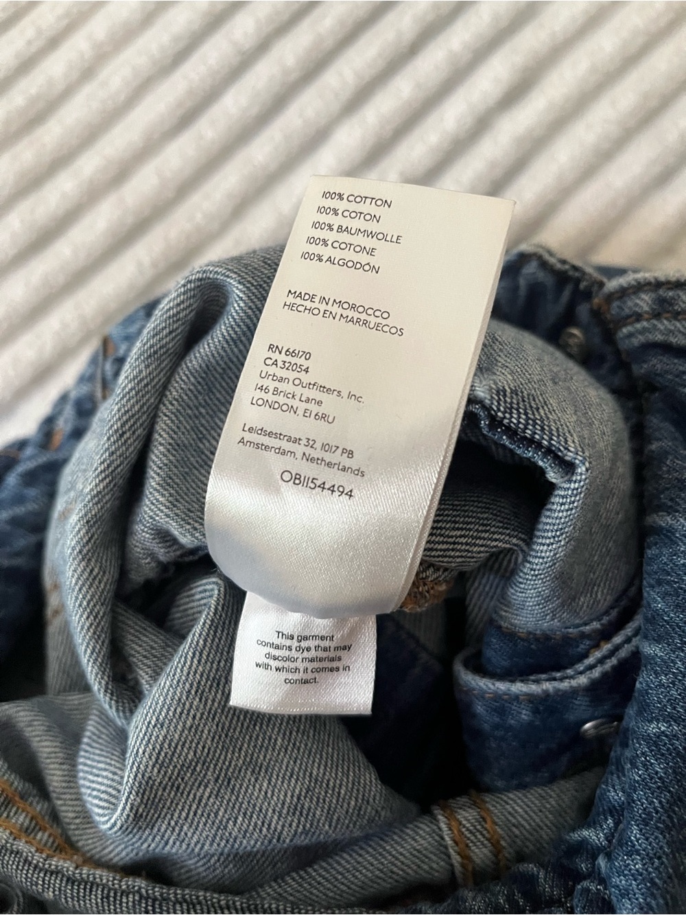 Free People Denim Jumpsuit - Picture 10 of 10